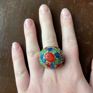 Beautifully colored Stella & Dot ring